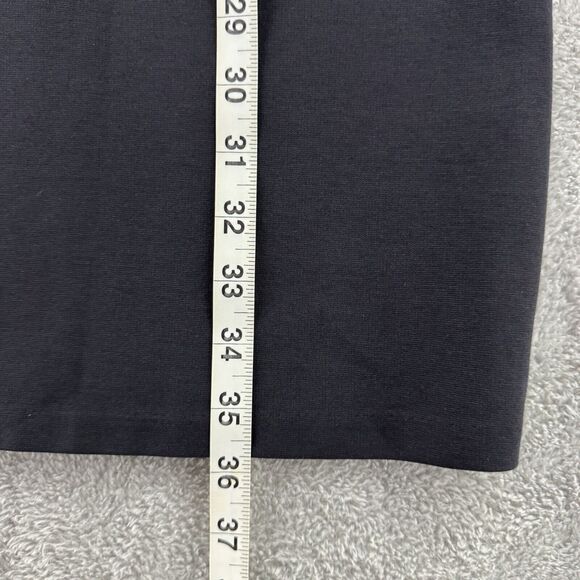 Boden Dress Womens 2R Black Ponte Stretch Sheath Crew Neck 3/4 Flutter Sleeve - Picture 11 of 16